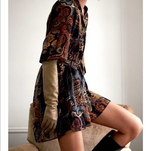 ZARA dress w/ ruffled collar. Never worn w/tags.